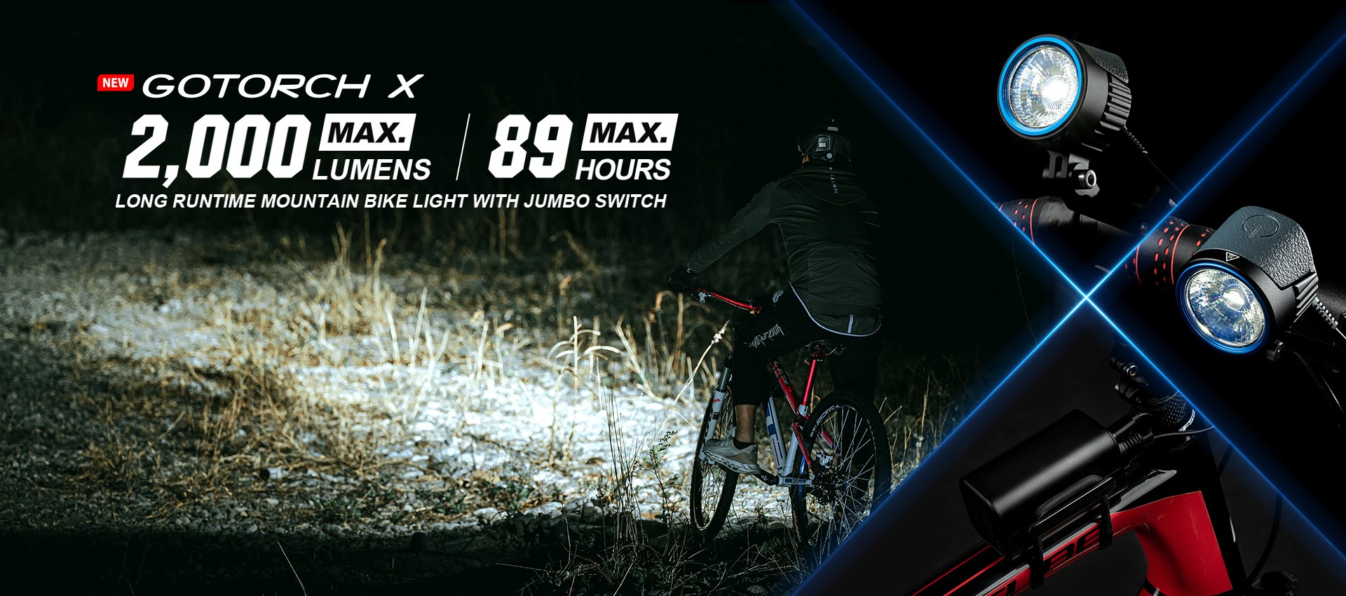 Svetlá na bicykel Olight